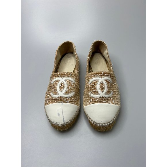CHANEL Shoes - Chanel Espadrilles Beige Women’s EU 38/US 8